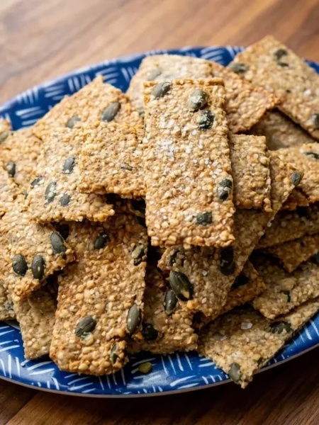 crackers aux graines rustiques