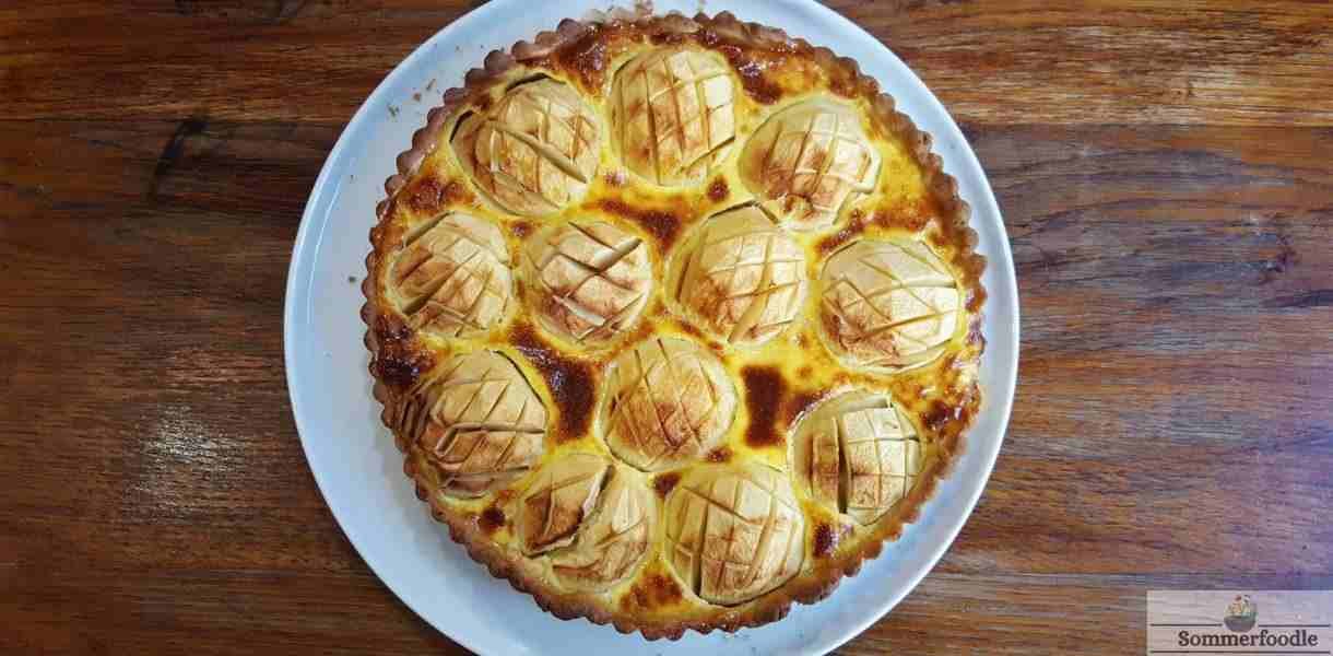Tarte pomme normande