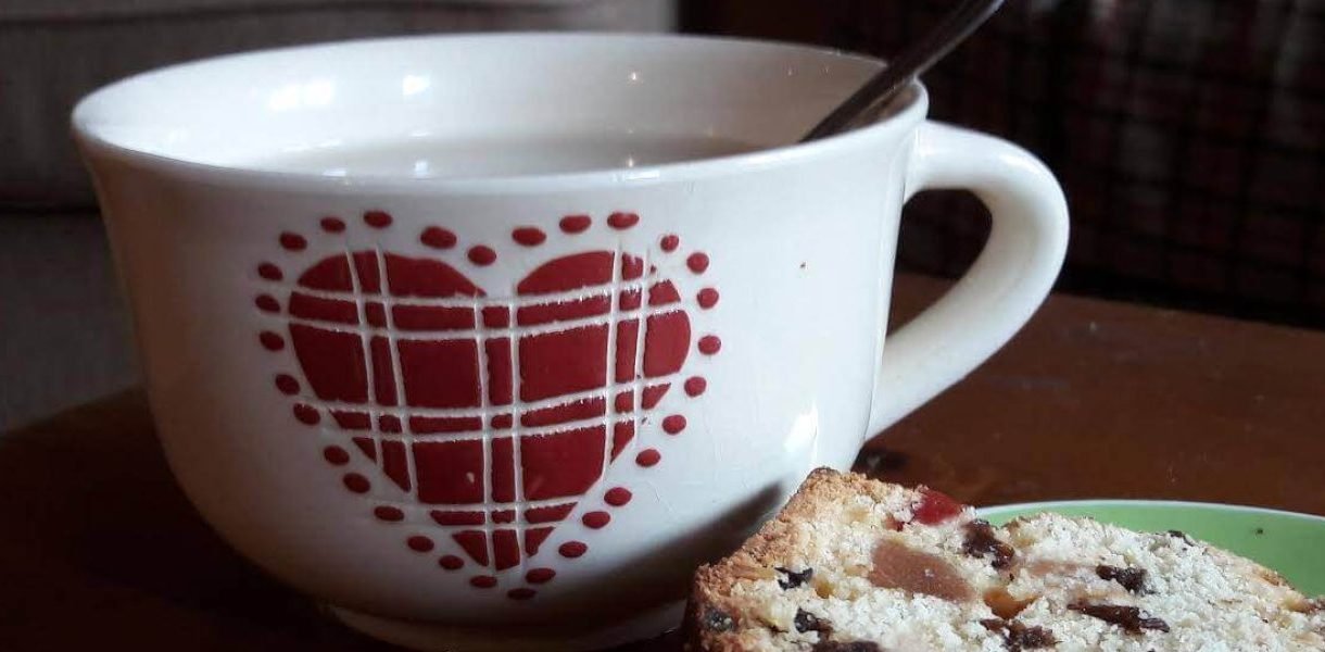 Goûter au chaud, réconfortant.