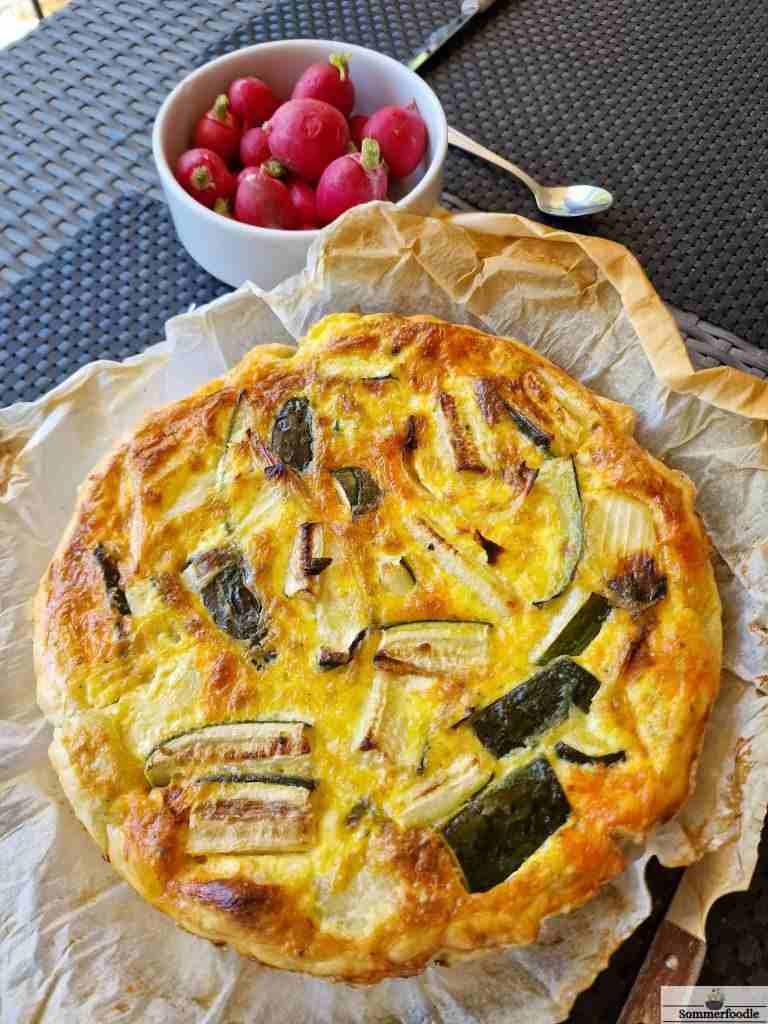 Tarte courgette