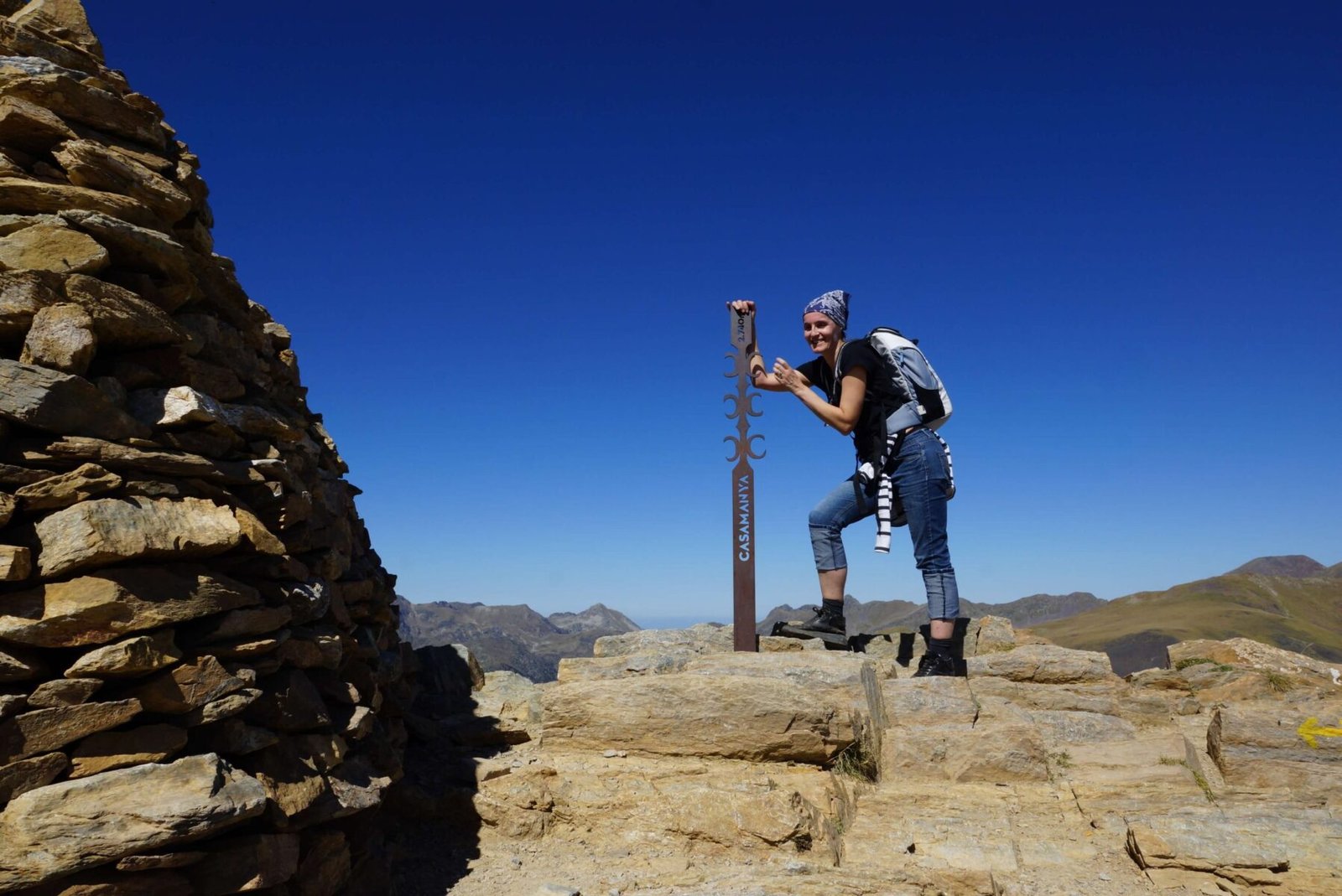 Ascension du pic de Casamanya