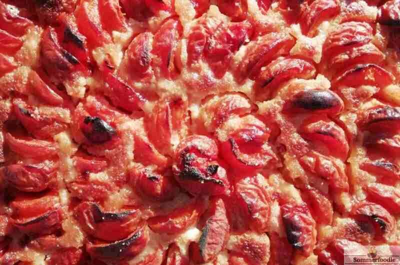 Tarte aux abricots et crème d'amandes