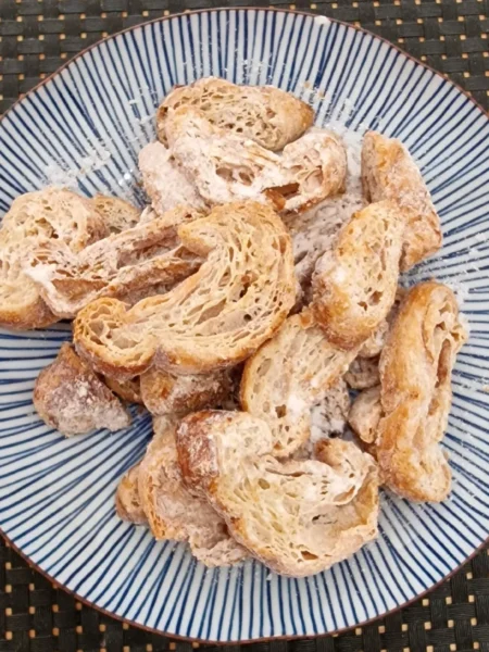 Biscottis feuilletes