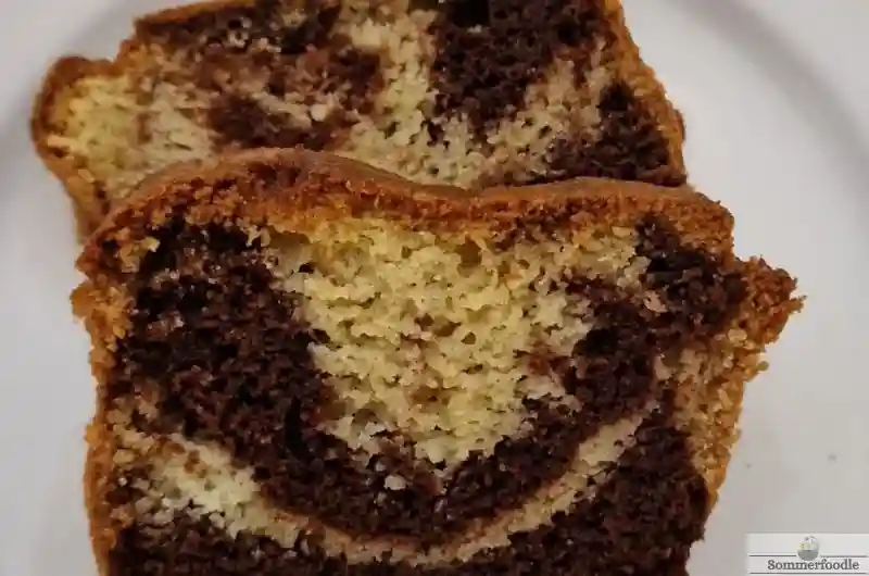 Cake marbré keto