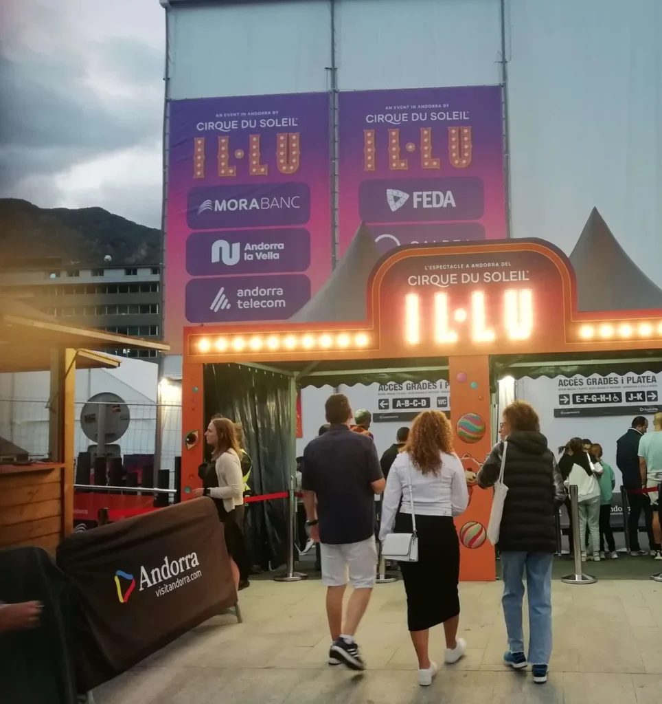 Cirque du soleil Andorre 2025
