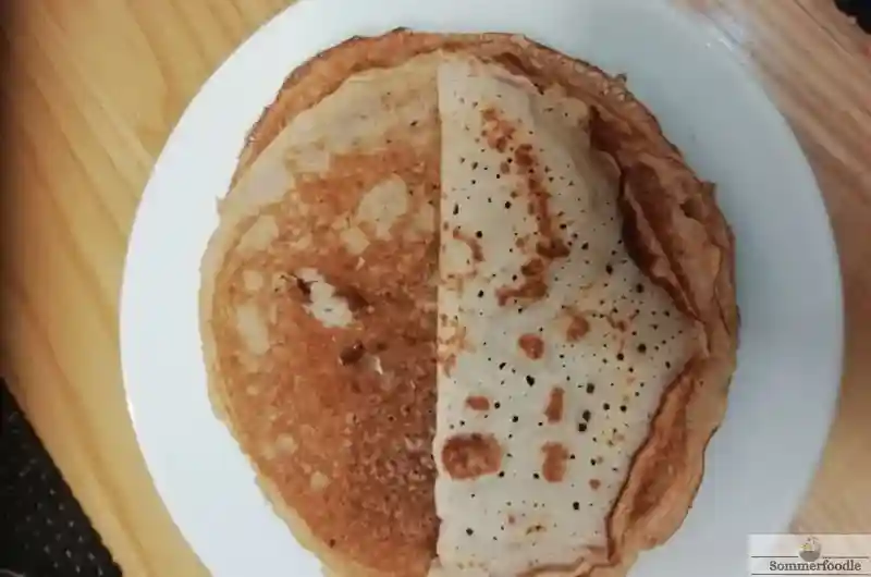 Crêpe à la farine de châtaigne sans gluten