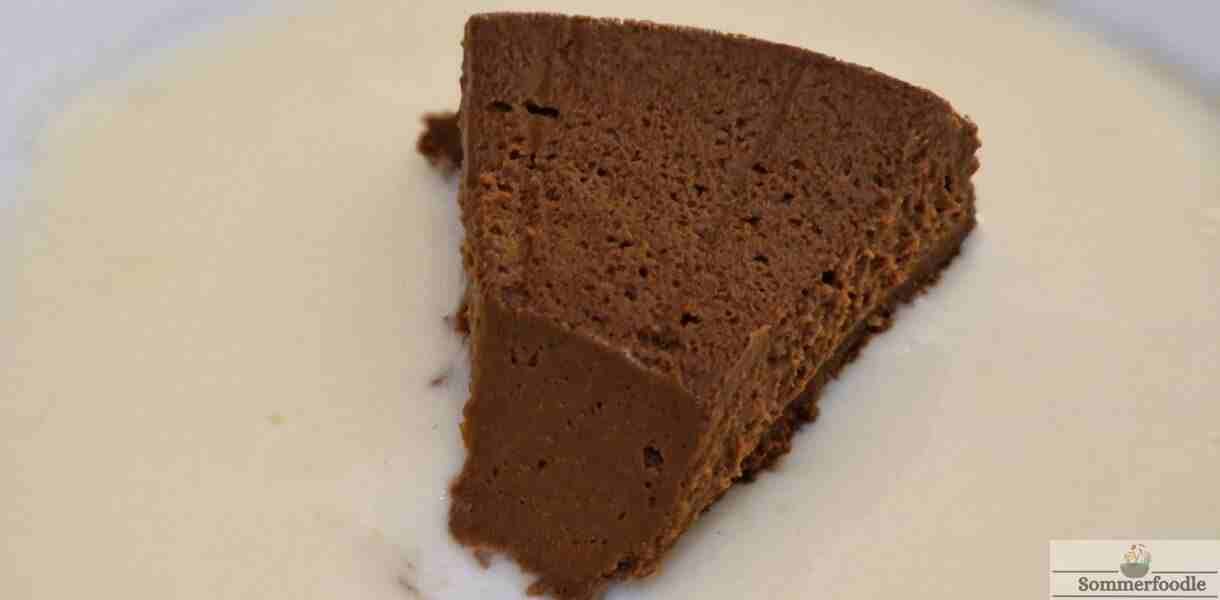 Fondant au chocolat végan et sans gluten et faible en matière grasse.