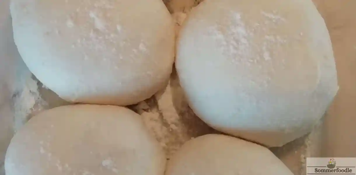 5 pâtons de pâte à pizza napolitaine