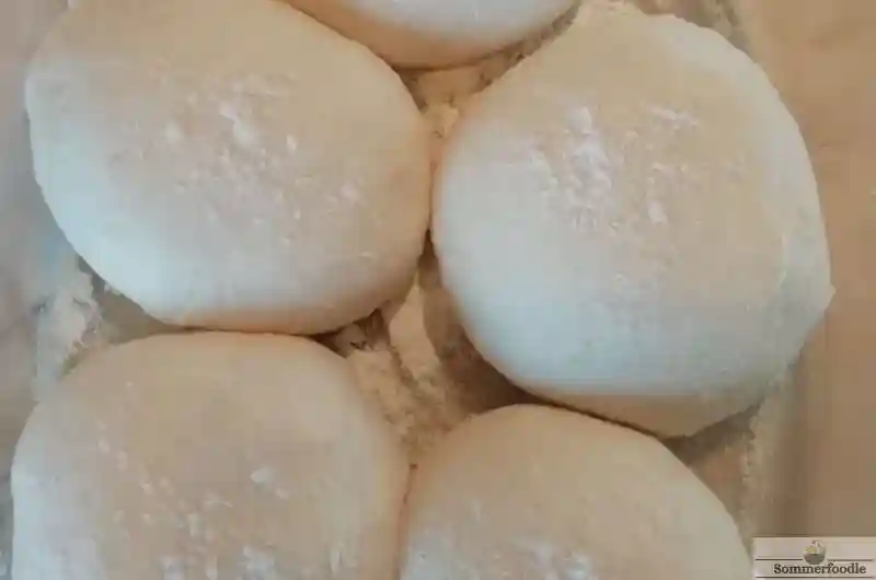 5 pâtons de pâte à pizza napolitaine