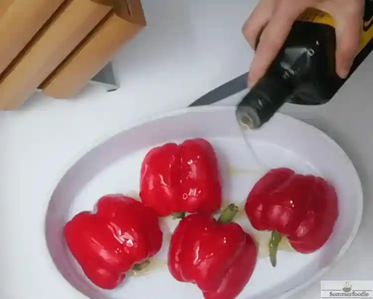 Poivrons au four pour sauce romesco