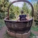 Panier à champignon géant