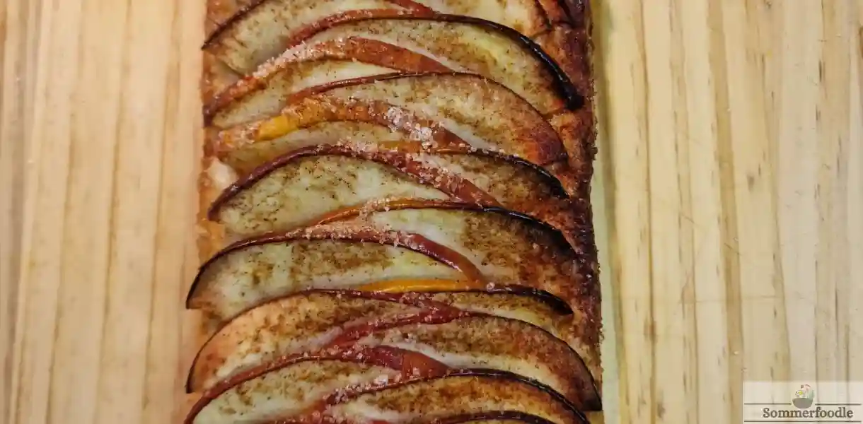 Tarte fine aux pommes