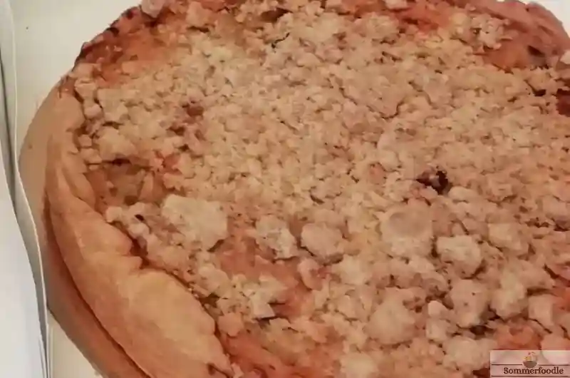 Tarte crumble parmesan
