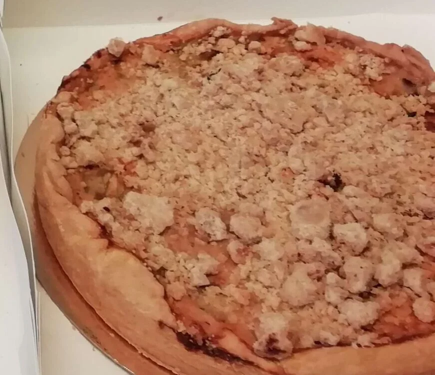 Tarte crumble parmesan