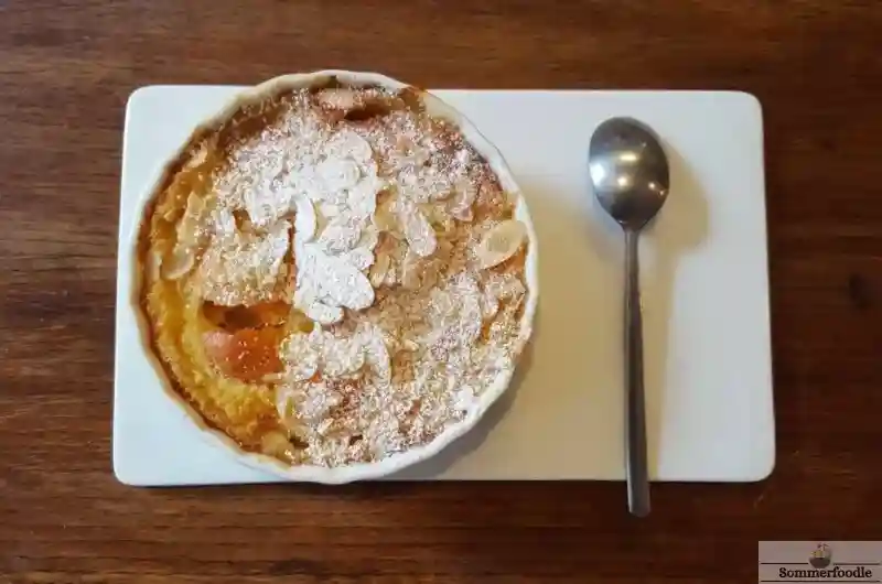 clafoutis poire amandes