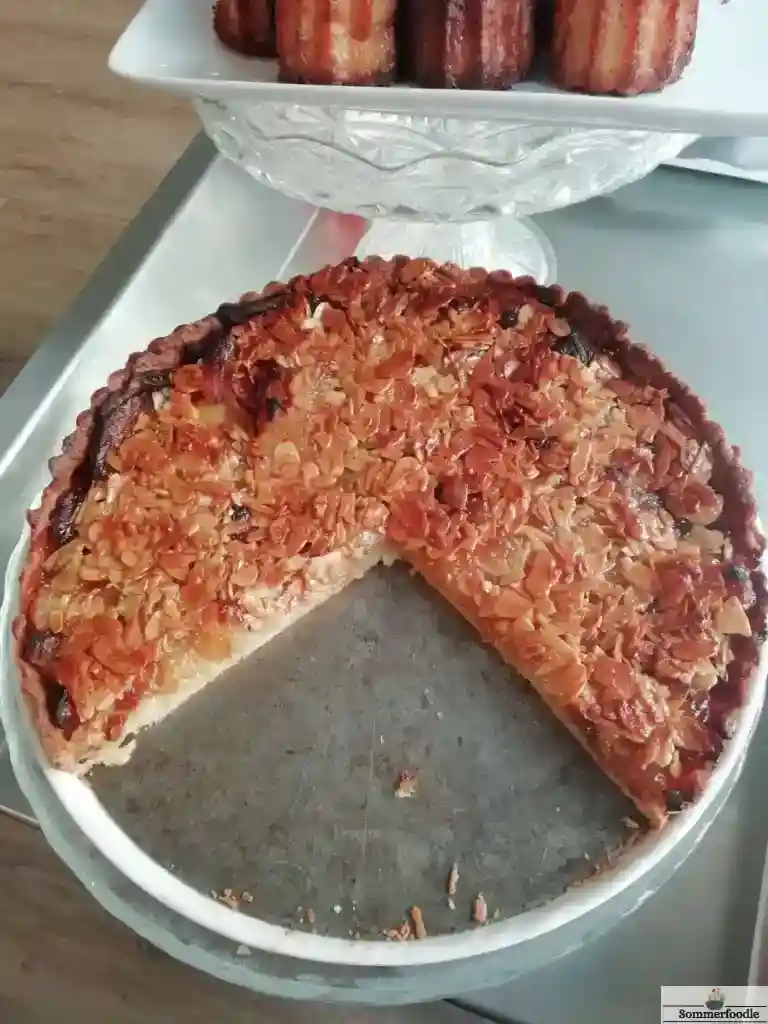 tarte aux pommes miel et amande