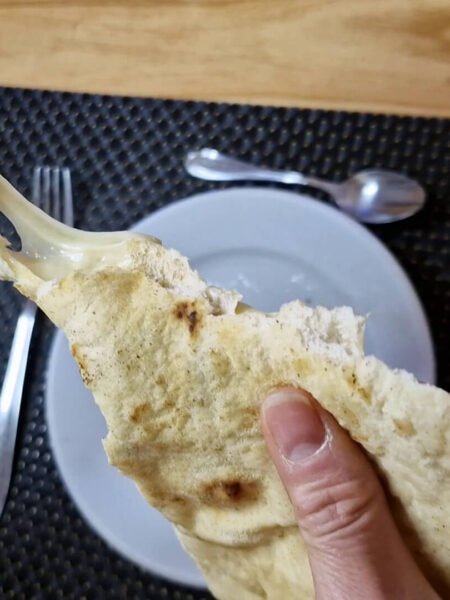 Quesadilla au fromage fondu filant maison ultra gourmande