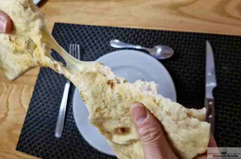 Quesadilla au fromage fondu