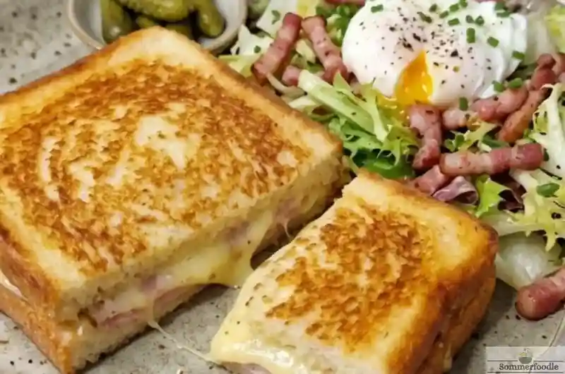 croque-monsieur cuit à la poêle