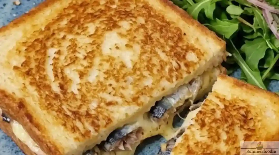 Croque-sardine cuit à la poêle
