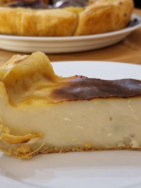 Part de flan pâtissier