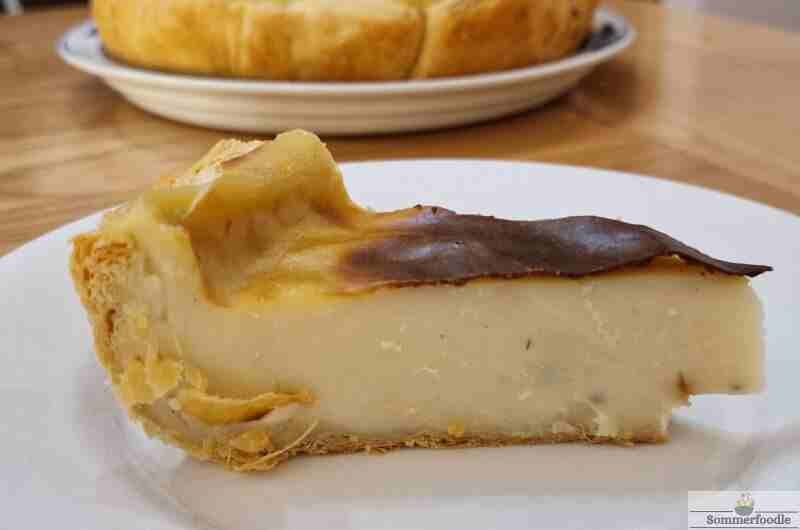 Part de flan pâtissier