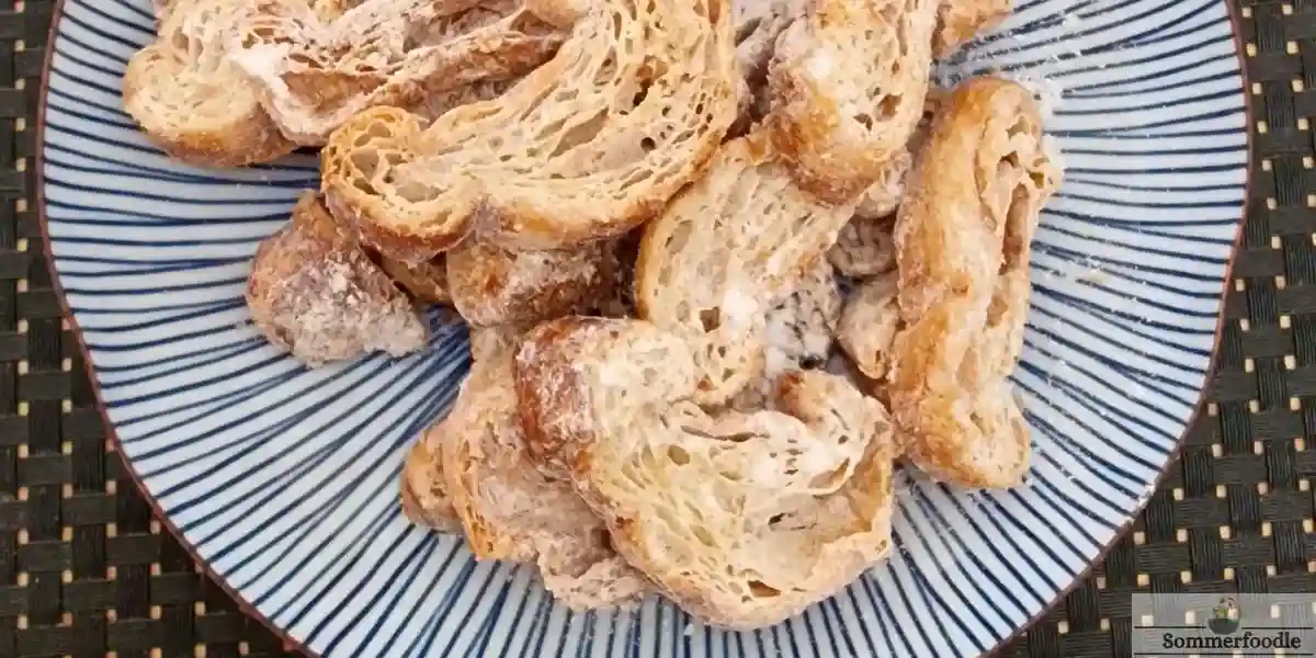 Biscottis-feuilletés avec des restes de croissants. Recette anti-gaspi