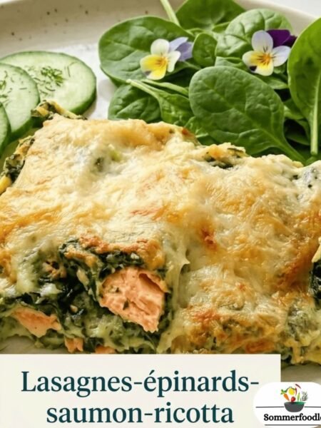 Lasagnes-épinards-saumon-ricotta-légères-sans-bechamel
