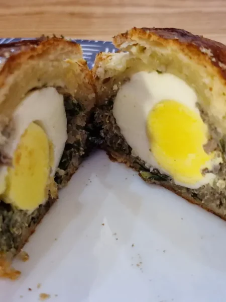 Pâté de Pâques végétarien aux quinoa et champignons