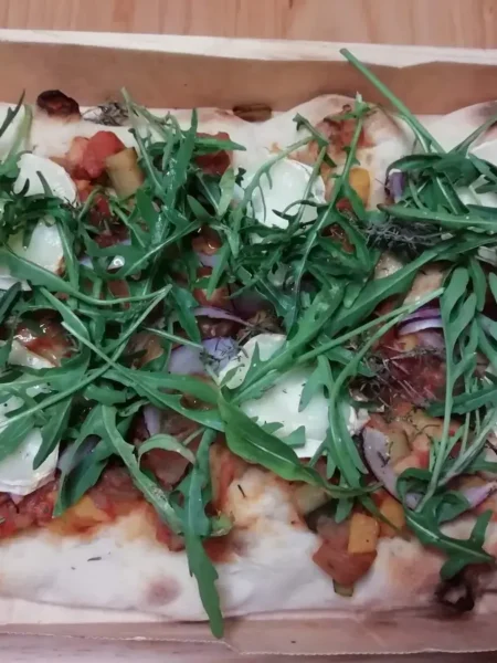 Pizzette chèvre et roquette facile et rapide