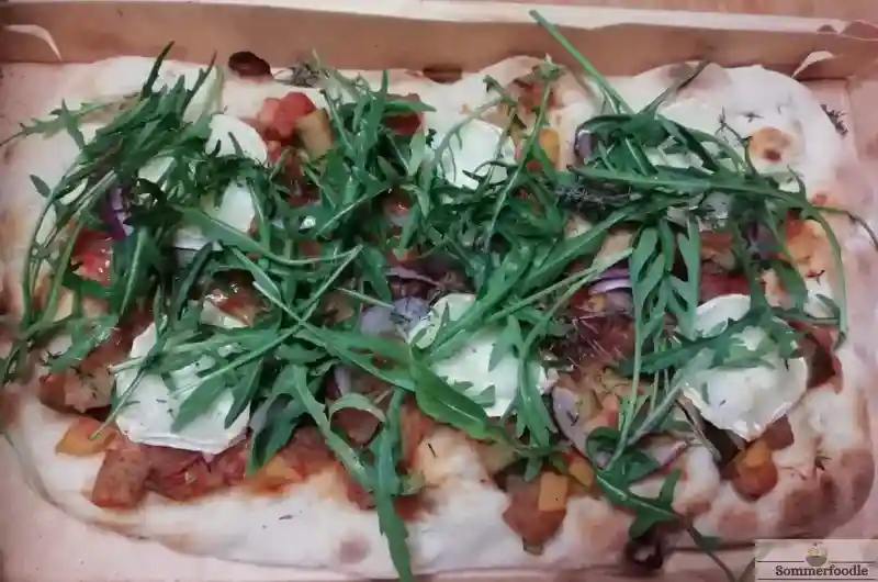 Pizzette chèvre et roquette facile et rapide