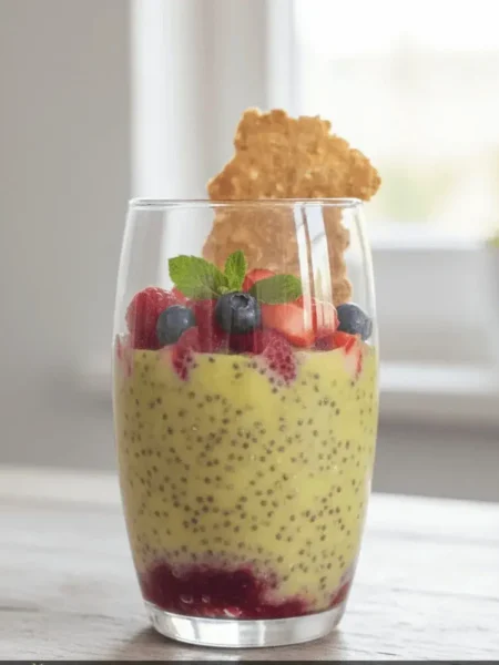 Recette de Pudding-chia-ananas