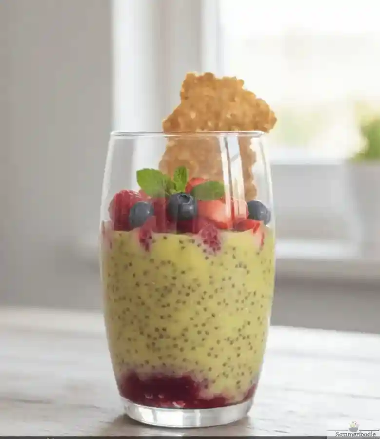 Recette de Pudding-chia-ananas