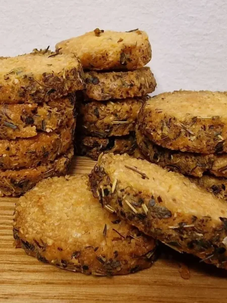 Sablés au parmesan kéto et sans gluten