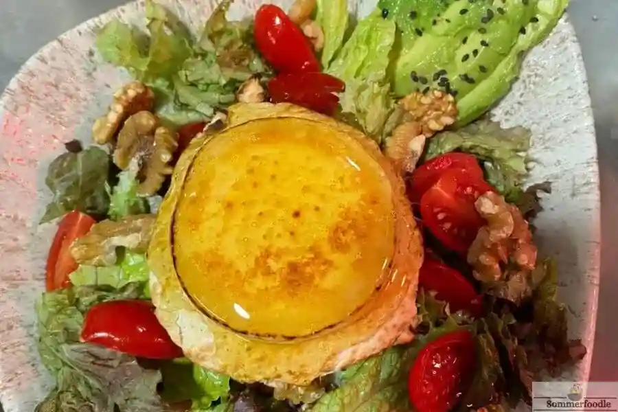 Salade de chèvre miel noix gourmande