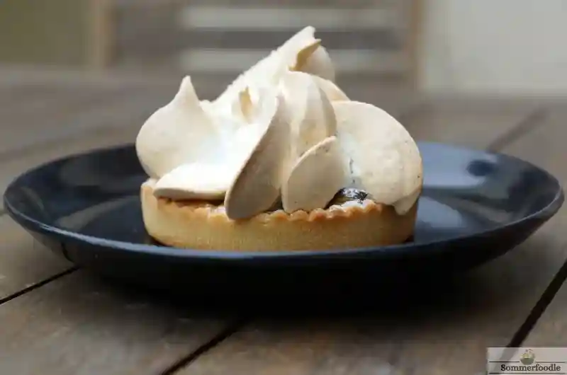 tarte au citron meringuée allégée en sucre