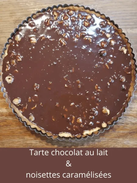 Tarte-chocolat-au-lait-noisettes-caramelisées
