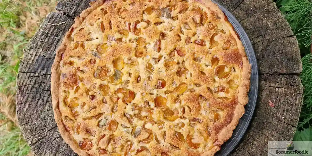 Tarte mirabelles crème d'amandes maison incroyable