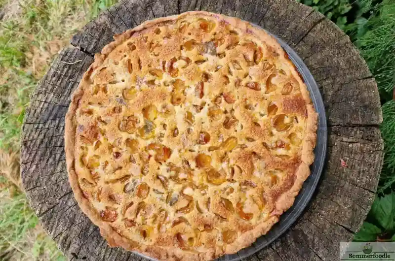 Tarte mirabelles crème d'amandes maison incroyable