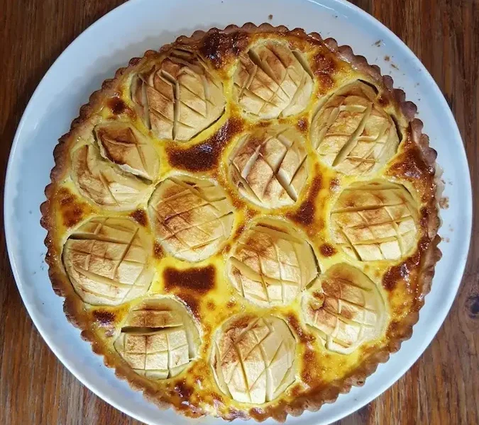 Tarte-pomme-Normande-maison-facile