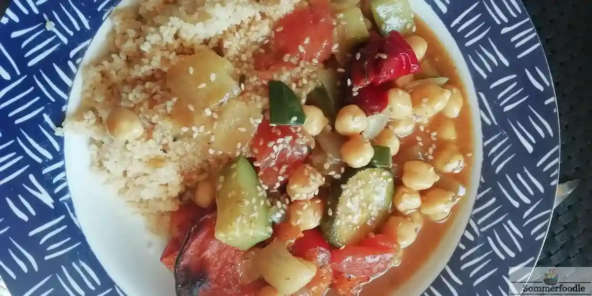 couscous végétarien gourmand légumes et pois chiches