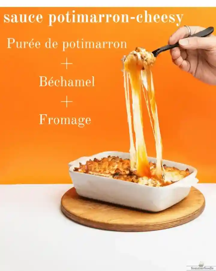 Sauce potimarron cheesy, gourmand mais healthy