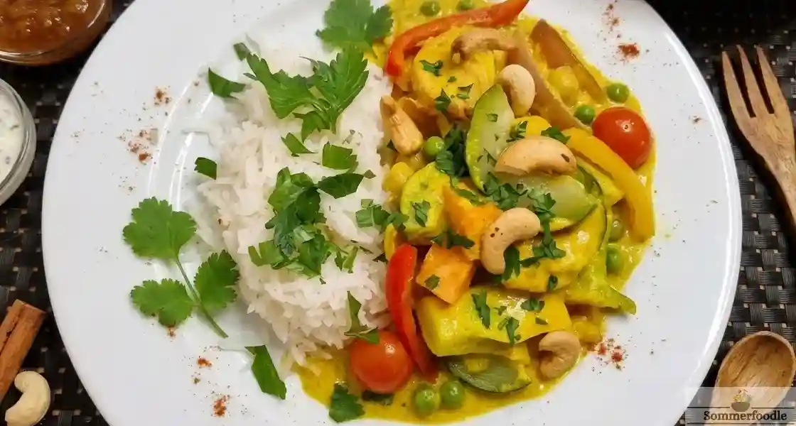 Curry de légumes végétarien