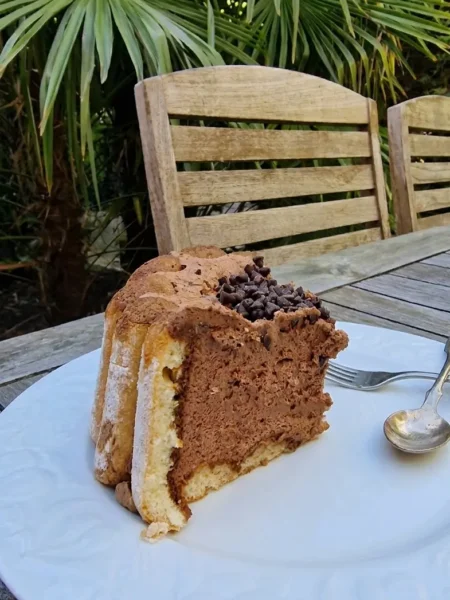 charlotte au chocolat express, mousse légère