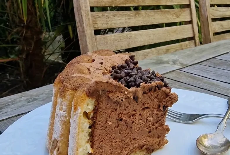 charlotte au chocolat express, mousse légère