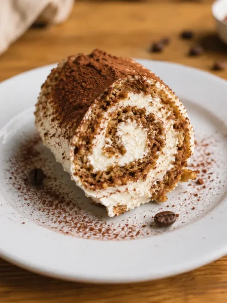 Roulé Tiramisu sans gluten