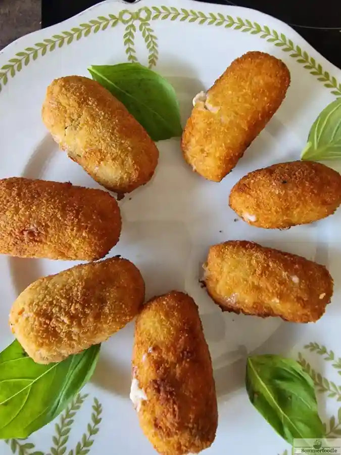 croquetas maison aux champignons