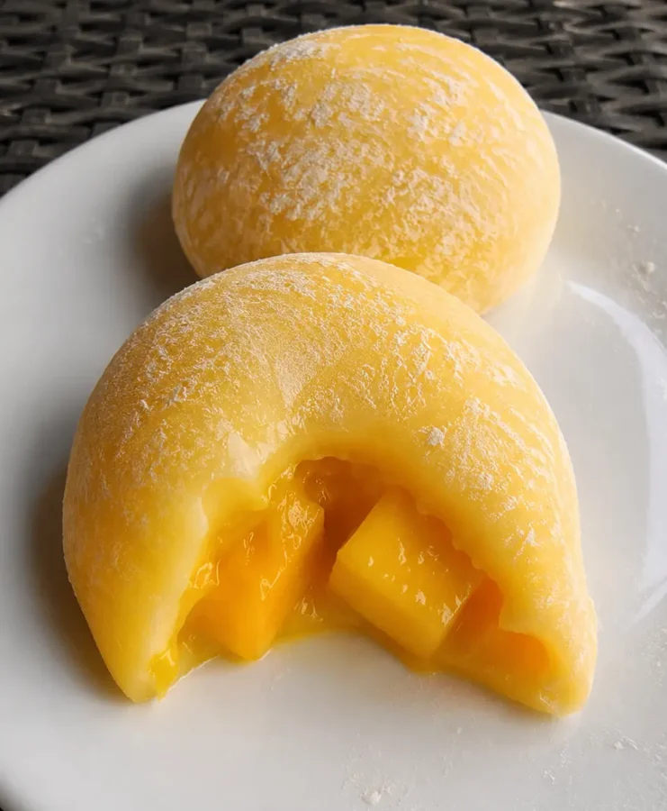 Mochi à la mangue