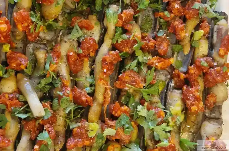 Couteaux au chorizo
