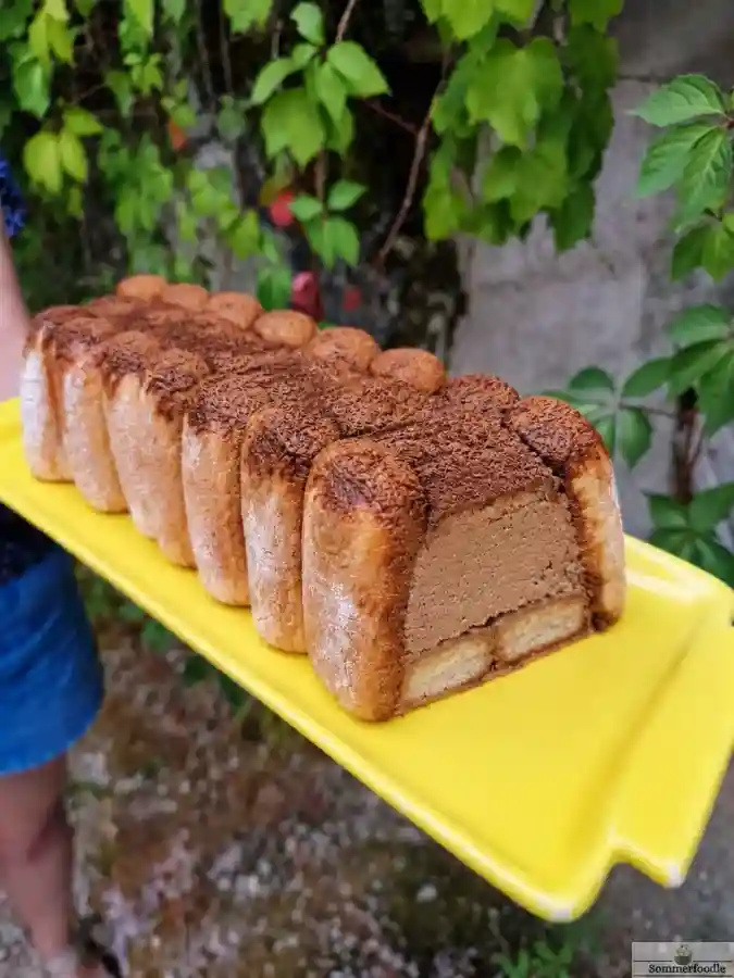 Charlotte choocolat café façon, bûche